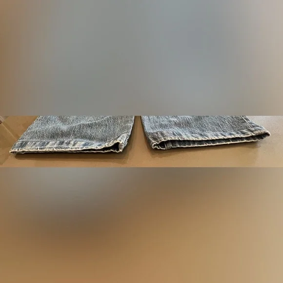 Madewell The Perfect Vintage Wide Leg Jeans Womens Blue Denim 28 Waist Cropped - Picture 8 of 8